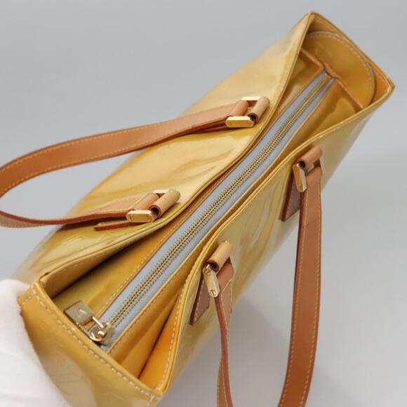 LOUIS VUITTON Monogram Vernis Columbus Tote Bag Gris M91028 - Picture 7 of 13